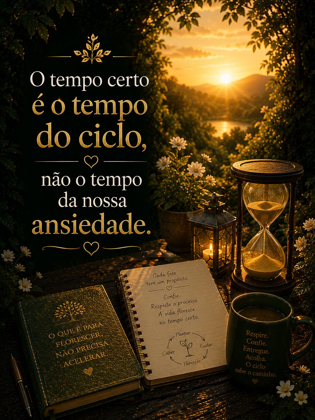 O tempo certo